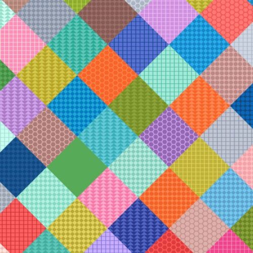 A974.A Patchwork Multi, Animal Alphabet by Lewis & Irene