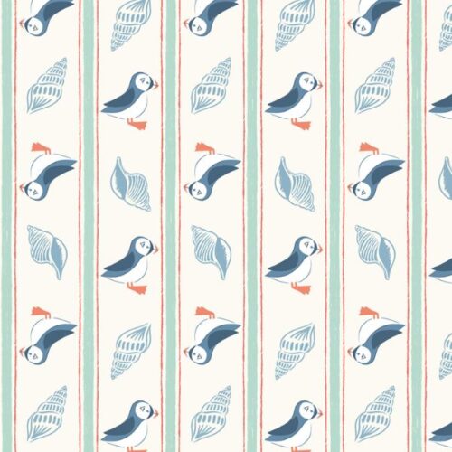 L1.A Puffin Stripe, Seas the Day by Lewis & Irene