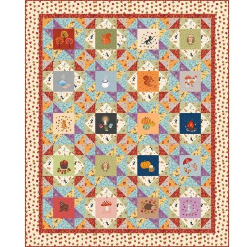 Small things snuggle season quilt kit