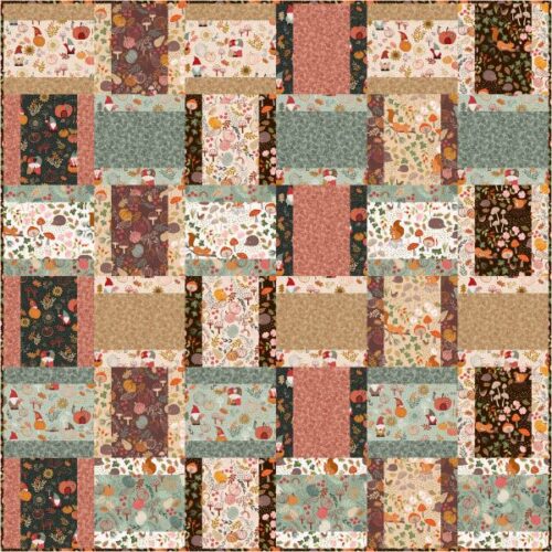 Snuggle up Season Flannel Throw 1: Sally Ablett, Lewis & Irene