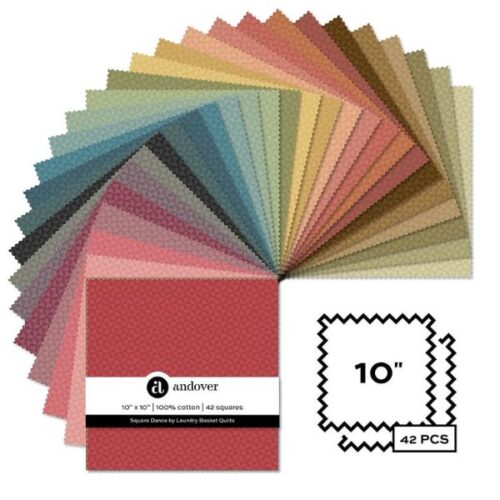 Square Dance 10" Layer Cake by Edyta Sitar