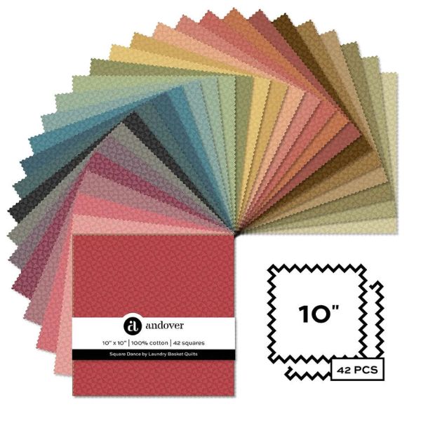 Square Dance 10" Layer Cake by Edyta Sitar