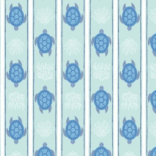 L1.C Turtle Stripe, Seas the Day by Lewis & Irene