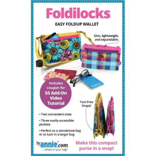 PBA316 Foldilocks Bag Pattern ByAnnie