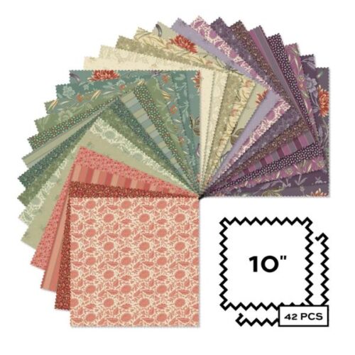 Autumn Bouquet 10" Layer Cake by Renee Nanneman