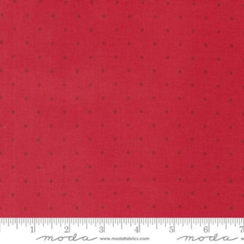 108026 15 Magic Dot Cherry Extra Wide Backing 108", Moda Basics by Lella Boutique