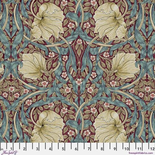 PWWM079.TEALBERRY SM Pimpernel, Lodden by Morris & Co.