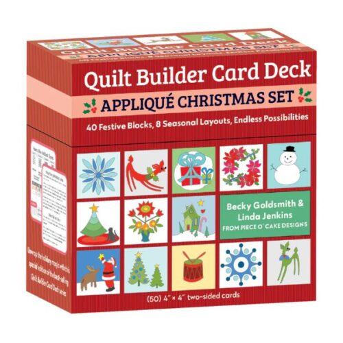 Quilt Builder Card Deck Appliqué Christmas Set