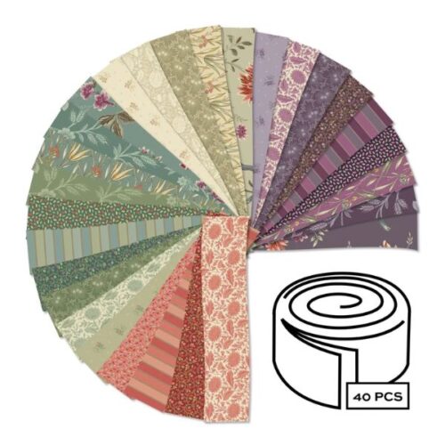 Autumn Bouquet 2.5" Strips by Renee Nanneman