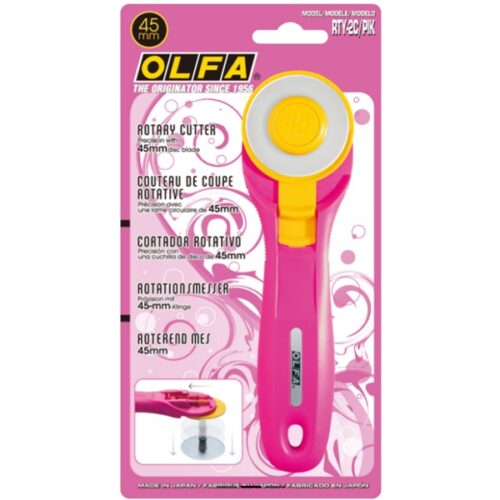 45mm Rotary Cutter Quick Change Blade Olfa RTY-2C PIK