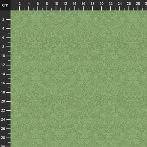 PWWM153.HERBALL Tonal Strawberry Thief, The Trellis Palette by Morris & Co.