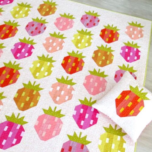 Berry Season Quilt Kit, Scenery by Elizabeth Hartman