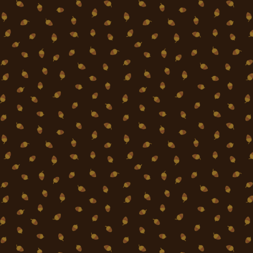 A937 Acorns on Darkest Oak, Old Quercus by Lewis & Irene