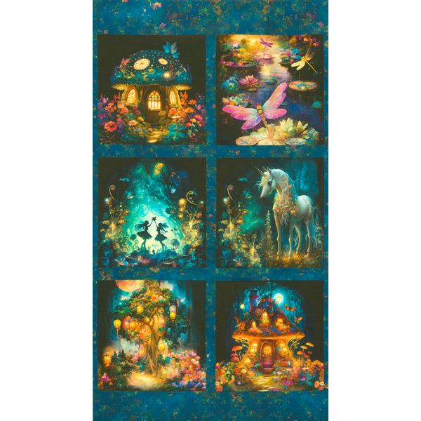 ADND-23252-238 Garden Panel, Night Fable by JK Stewart