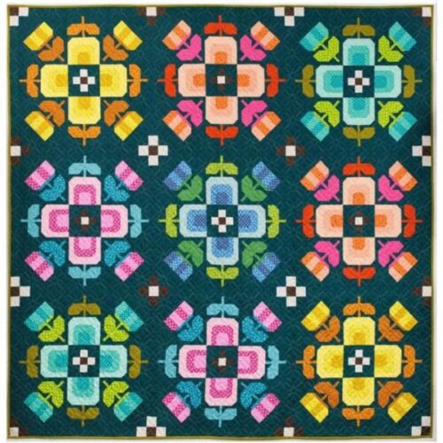 Casserole Quilt Kit, Scenery by Elizabeth Hartman
