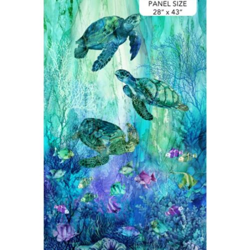 DP28875-66 Panel, Coral Reef by Deborah Edwards and Melanie Samra