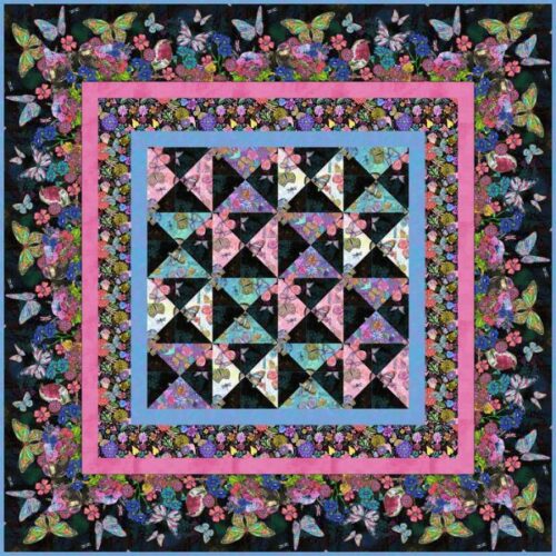 Garden Dreamscape Quilt Kit, Shine On by Jennifer Lambein 5484DQT-X