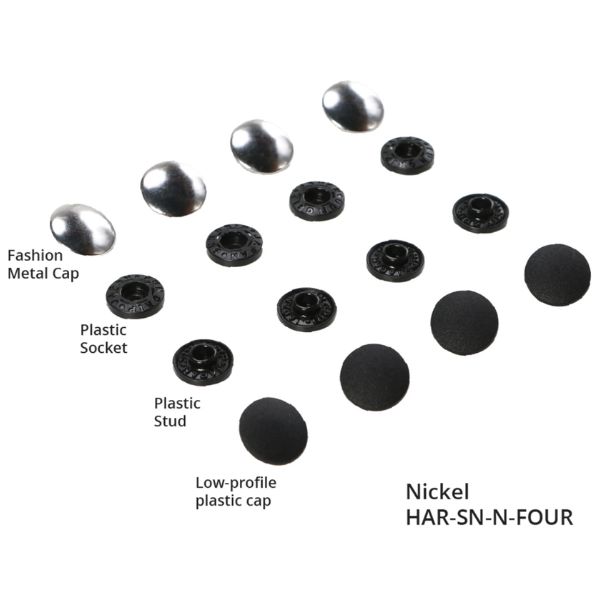 HAR-SN-N-FOUR Tool-Free Snaps Pack of 4