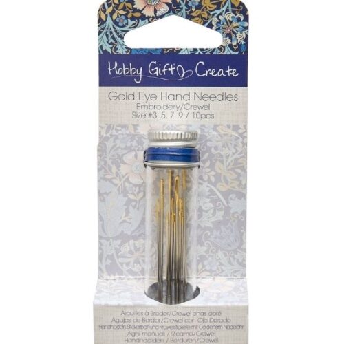 HGC280G.39.01 Gold Eye Embroidery Hand Needles
