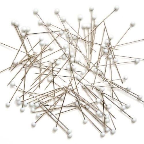 HGC679.01 Glass Head Pins (0.65mm x 34mm) - 95 Pins