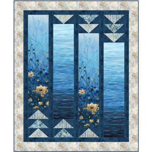 Ingots Quilt Kit, Behind Blue Eyes by Funny Girl