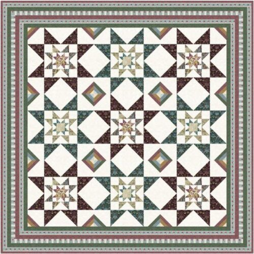 Lodden Stars Quilt Kit, Lodden by Morris & Co.