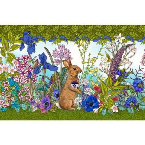 Beatrix White: Odile Bailloeul Designer Velvet Borders (approx. 19cm wide)