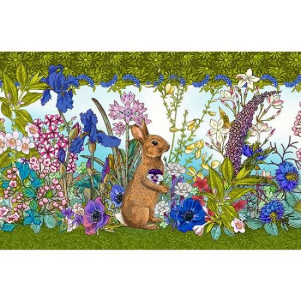 Beatrix White: Odile Bailloeul Designer Velvet Borders (approx. 19cm wide)