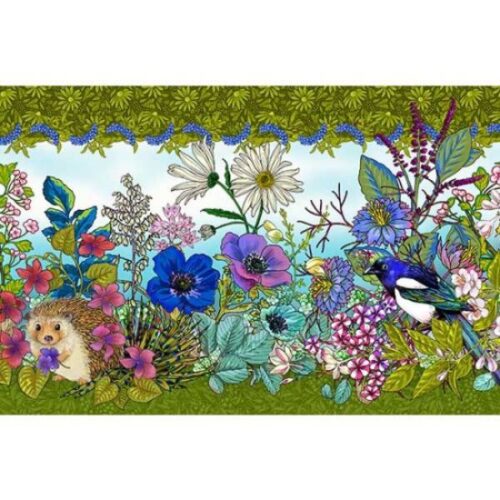 Beatrix White: Odile Bailloeul Designer Velvet Borders (approx. 19cm wide)