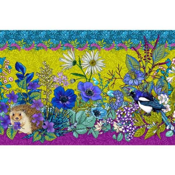 Beatrix Green: Odile Bailloeul Designer Velvet Borders (approx. 19cm wide)