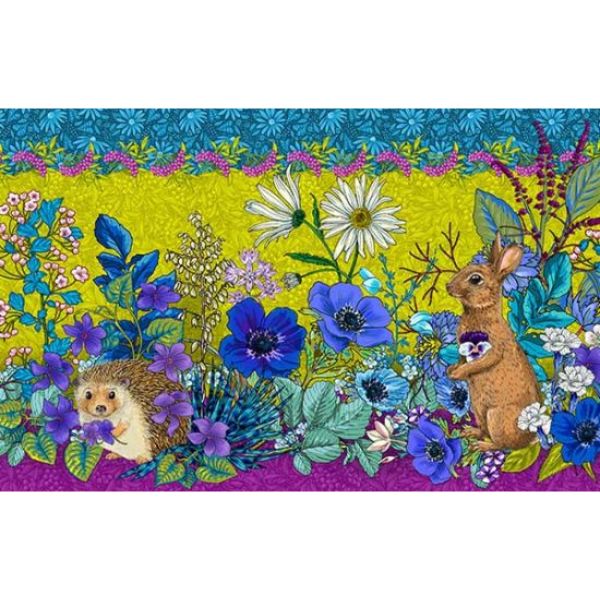 Beatrix Green: Odile Bailloeul Designer Velvet Borders (approx. 19cm wide)