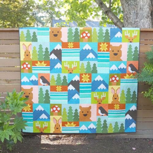 Outdoors Quilt Kit, Scenery by Elizabeth Hartman