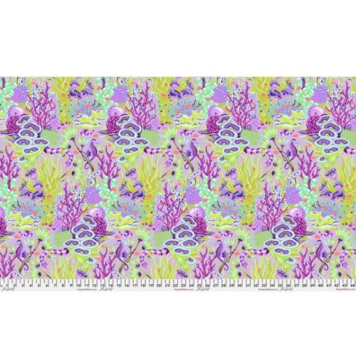 PWTP264.Ultraviolet, Floral Reef by Tula Pink