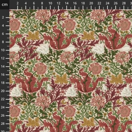 PWWM022.ROSE Compton, Suffolk Holiday Collection by Morris & Co.