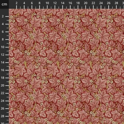 PWWM056.SCARLETT Bramble, Suffolk Holiday Collection by Morris & Co.