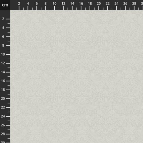 PWWM153.FARRINGDONGREY Tonal Strawberry Thief, The Trellis Palette by Morris & Co.