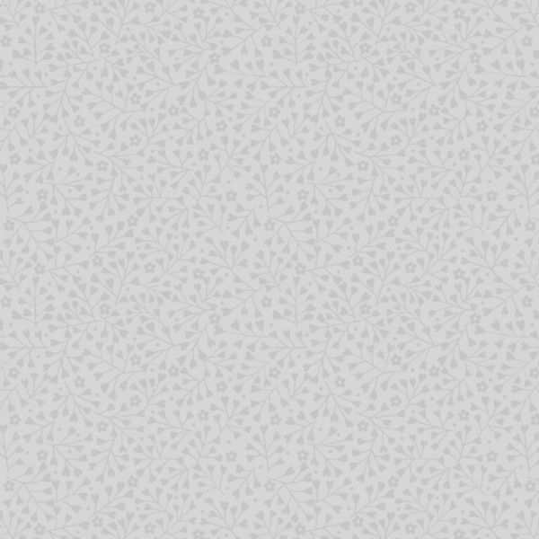 TT20.3 Tiny Floral Hearts Grey on Grey, Tiny Tonals by Lewis & Irene