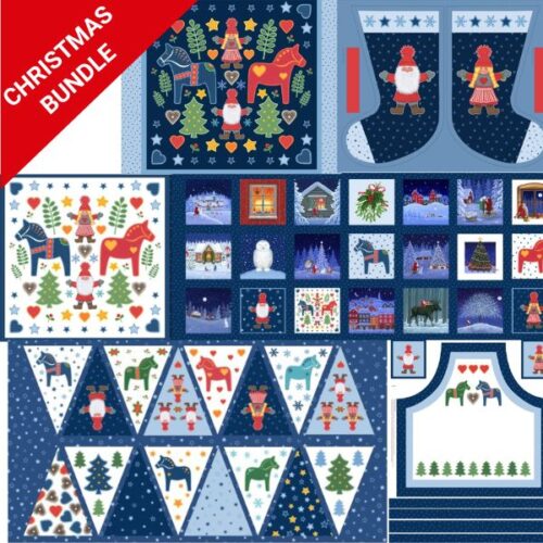 Tomtens Folklore Christmas Panel Bundle: 5pcs (Save 10%)