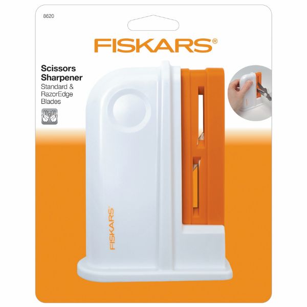 F8620 Fiskars Scissor Sharpener: Universal