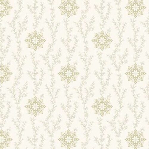 10303-L Linen and Lace Cream, Snow Flurry by Edyta Sitar