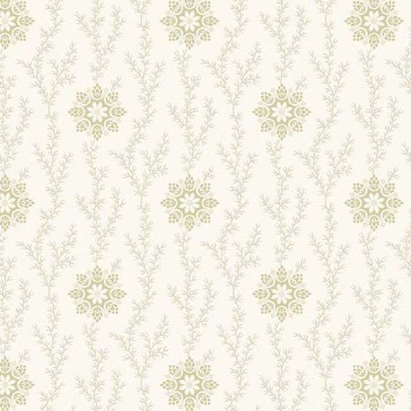 10303-L Linen and Lace Cream, Snow Flurry by Edyta Sitar