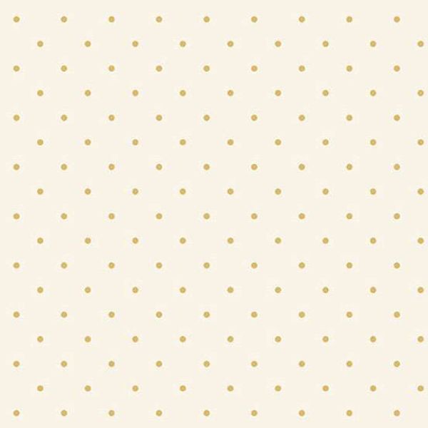 10305-LY Dotty Gold, Snow Flurry by Edyta Sitar