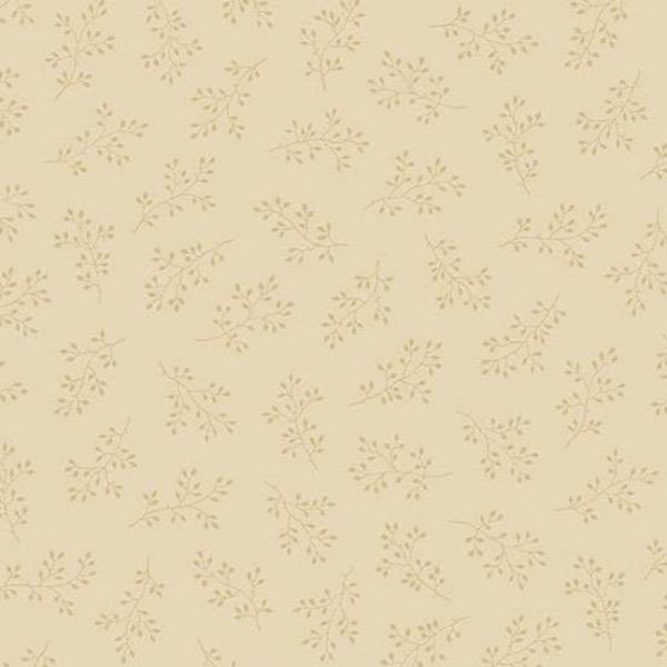 10308-N Olive Branch Cream, Snow Flurry by Edyta Sitar
