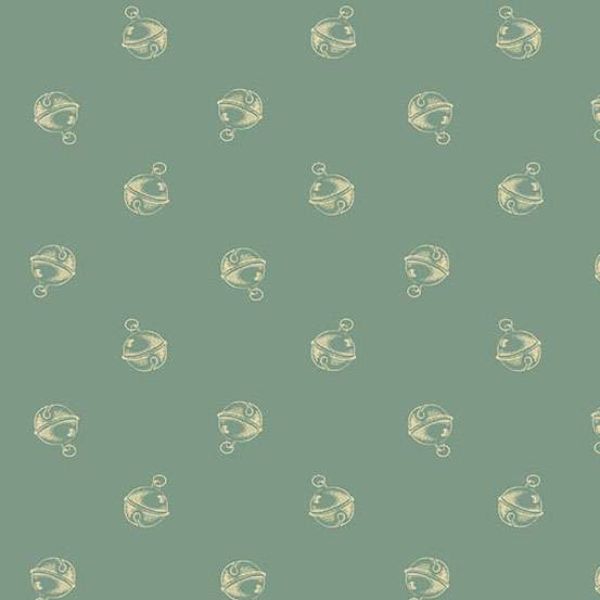 10352-B Jingle Bell Vintage Blue, Jingle Bell by Edyta Sitar
