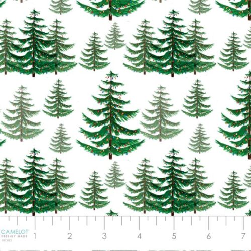 19010106 Festive Forest, North Pole Social Club Collection by Camelot Fabrics