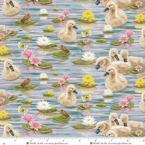 2490-76 Multi, Swan Sanctuary by Rosiland Soloman