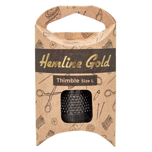 300.L.HG Thimble Premium Quality Large Black