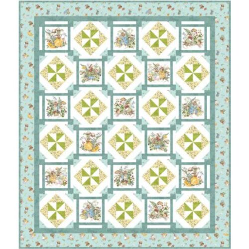 Circulation Quilt Kit, Country Mouse by Deborah Edwards