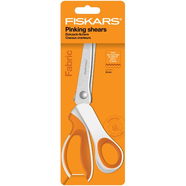F1070024 Fiskars Scissors Pinking Shears Softgrip™ 24cm