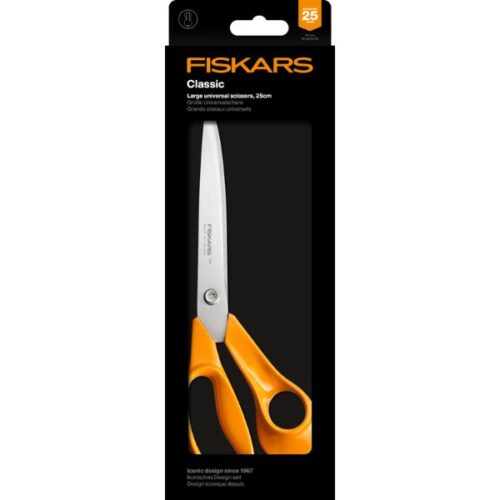 F1075038 Fiskars Scissors Classic Large Universal 25cm (F9863)